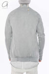 BORIS BIDJAN SABERI Gray Jacket ZIPPER1 FTT00008